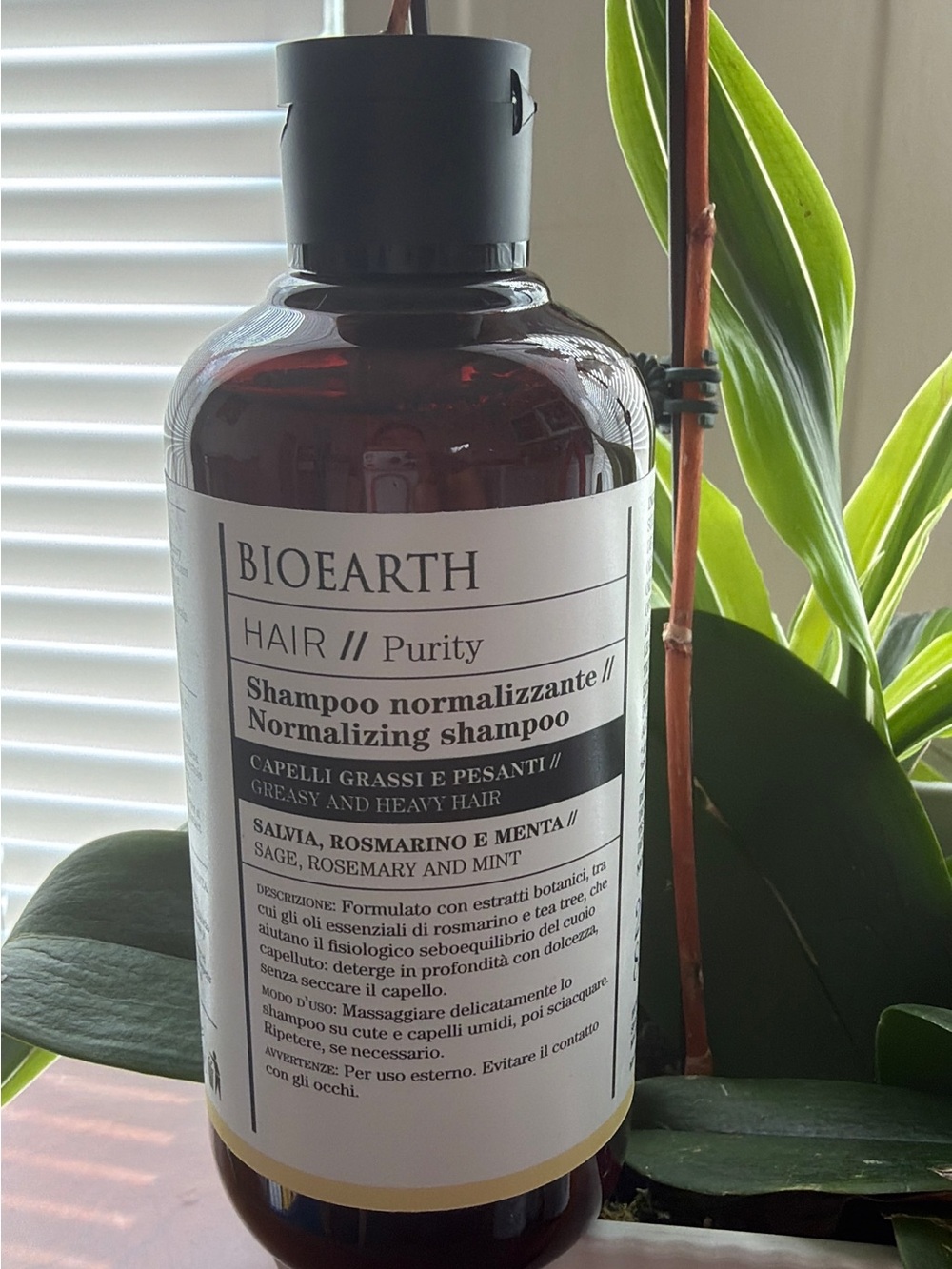 Earth BioEarth Hair Purity Normalizing Shampoo
